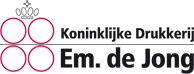 Logo Drukkerij EM. de Jong b.v.